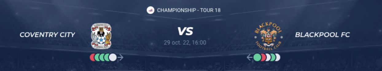 Lire la suite à propos de l’article Coventry vs Blackpool