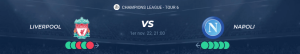 Lire la suite à propos de l’article Liverpool vs Naples