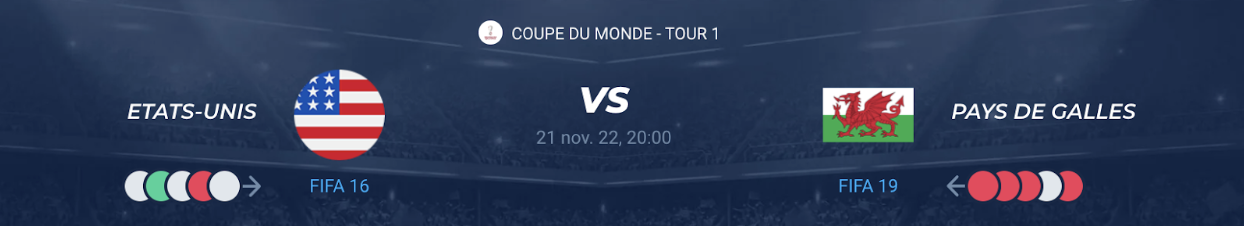 You are currently viewing États-Unis vs Pays De Galles