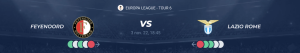 Lire la suite à propos de l’article Feyenoord vs Lazio