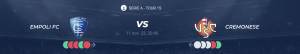 Lire la suite à propos de l’article Empoli vs Cremonese