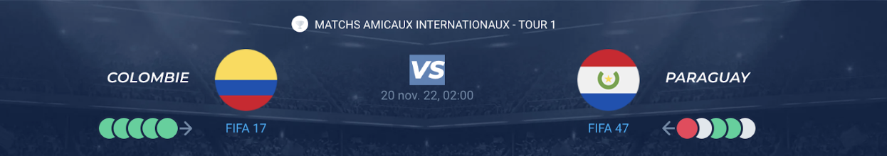 You are currently viewing Colombie vs Paraguay