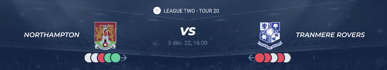 You are currently viewing Northampton vs Tranmere