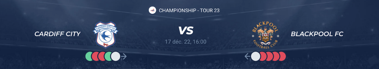Lire la suite à propos de l’article Cardiff vs Blackpool