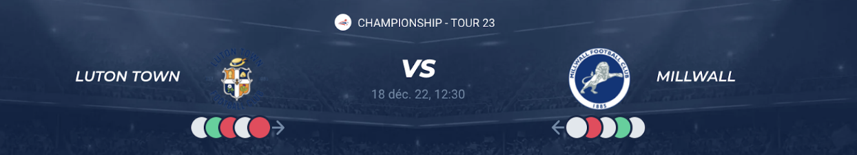 You are currently viewing Luton vs Millwall