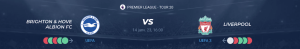 Lire la suite à propos de l’article Brighton vs Liverpool