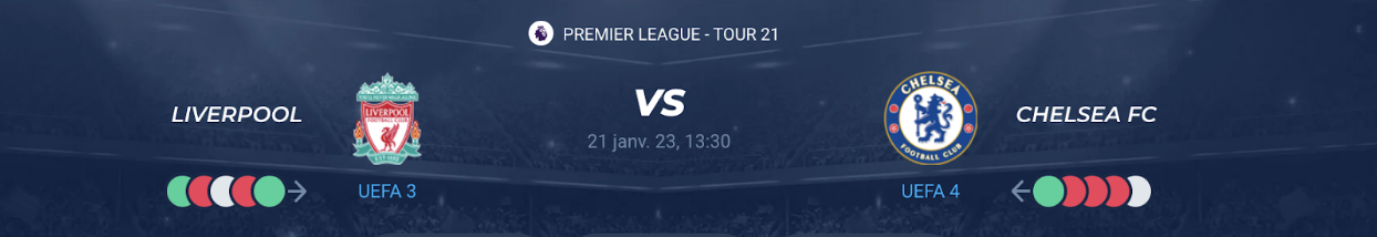 Lire la suite à propos de l’article Liverpool vs Chelsea