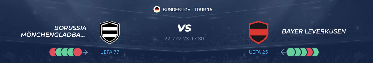 You are currently viewing Monchengladbach vs Leverkusen