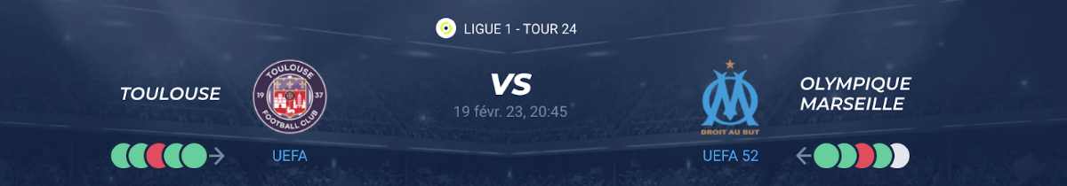 You are currently viewing Toulouse vs Marseille