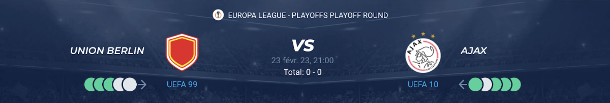 You are currently viewing Union Berlin vs Ajax