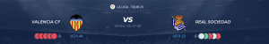 Lire la suite à propos de l’article Valence vs Real Sociedad