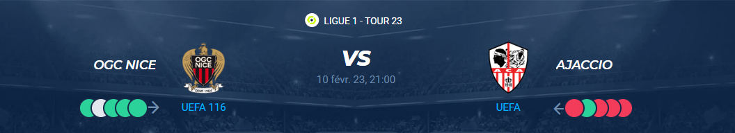 You are currently viewing Nice vs Ajaccio