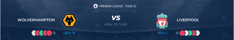 Lire la suite à propos de l’article Wolves vs Liverpool